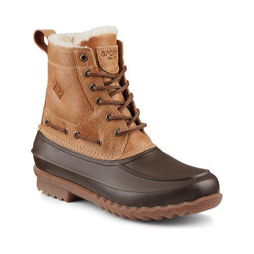 tan sperry duck boots