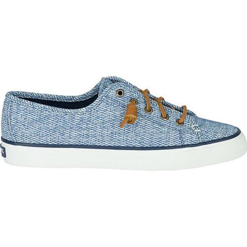 sperry seacoast canvas sneaker navy