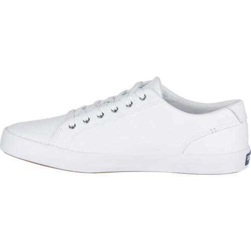 white sperry shoes for men