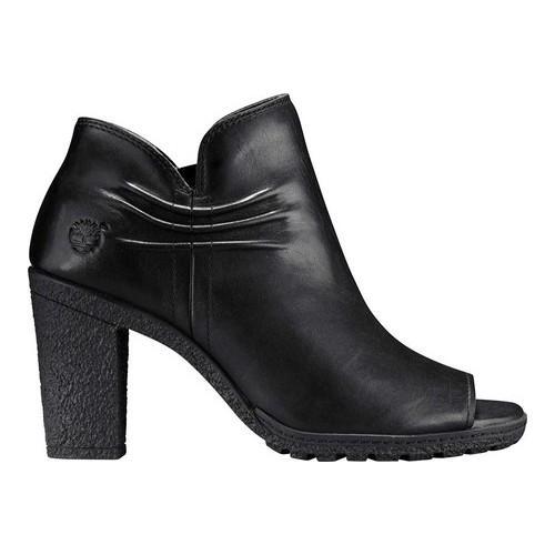 timberland peep toe boots