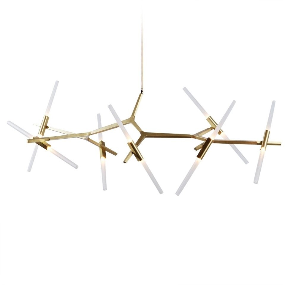 Poltier 61" Chandelier - Gold - Chandeliers For Bedrooms by Overstock.com