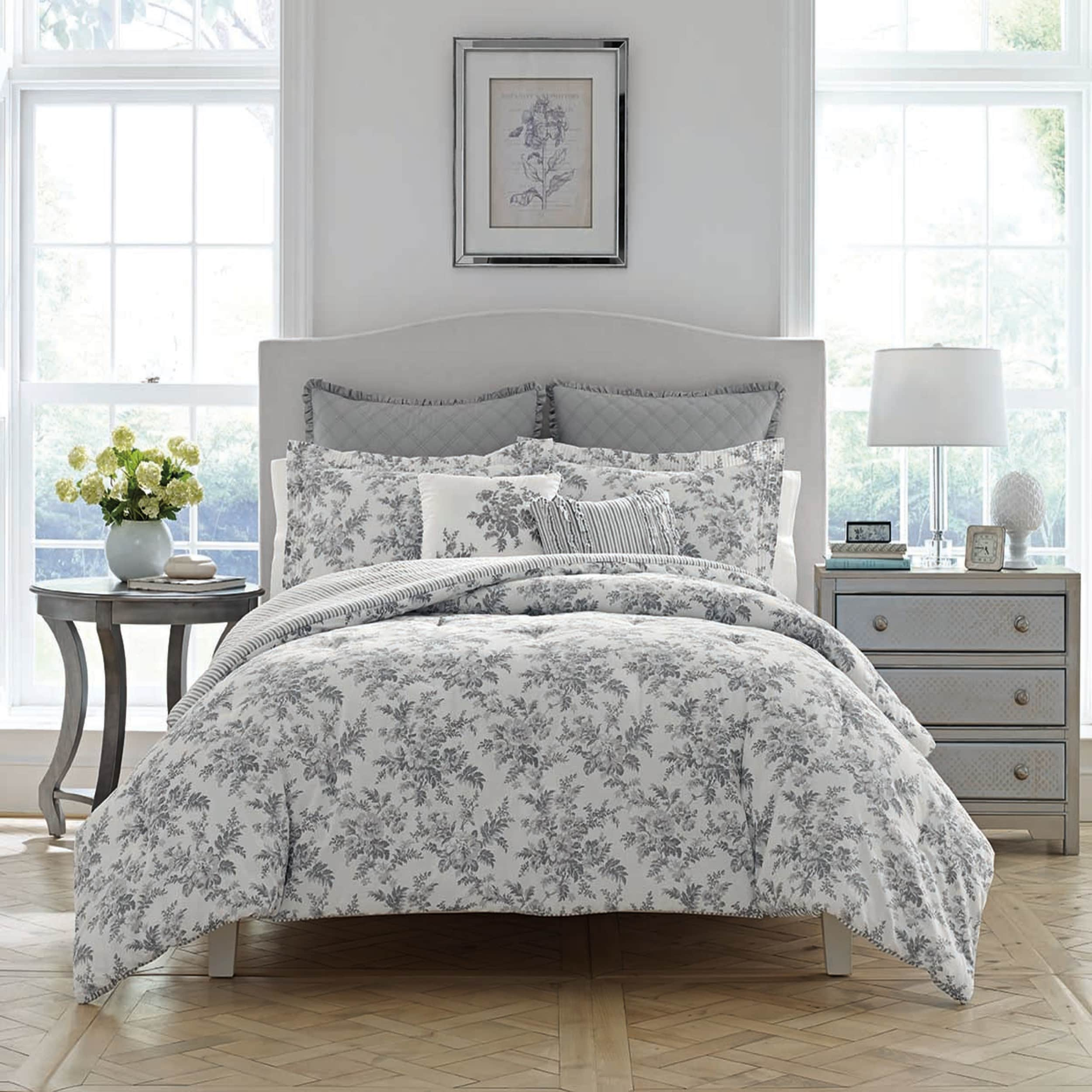 Laura Ashley Annalise 7 Piece Bed In A Bag Set