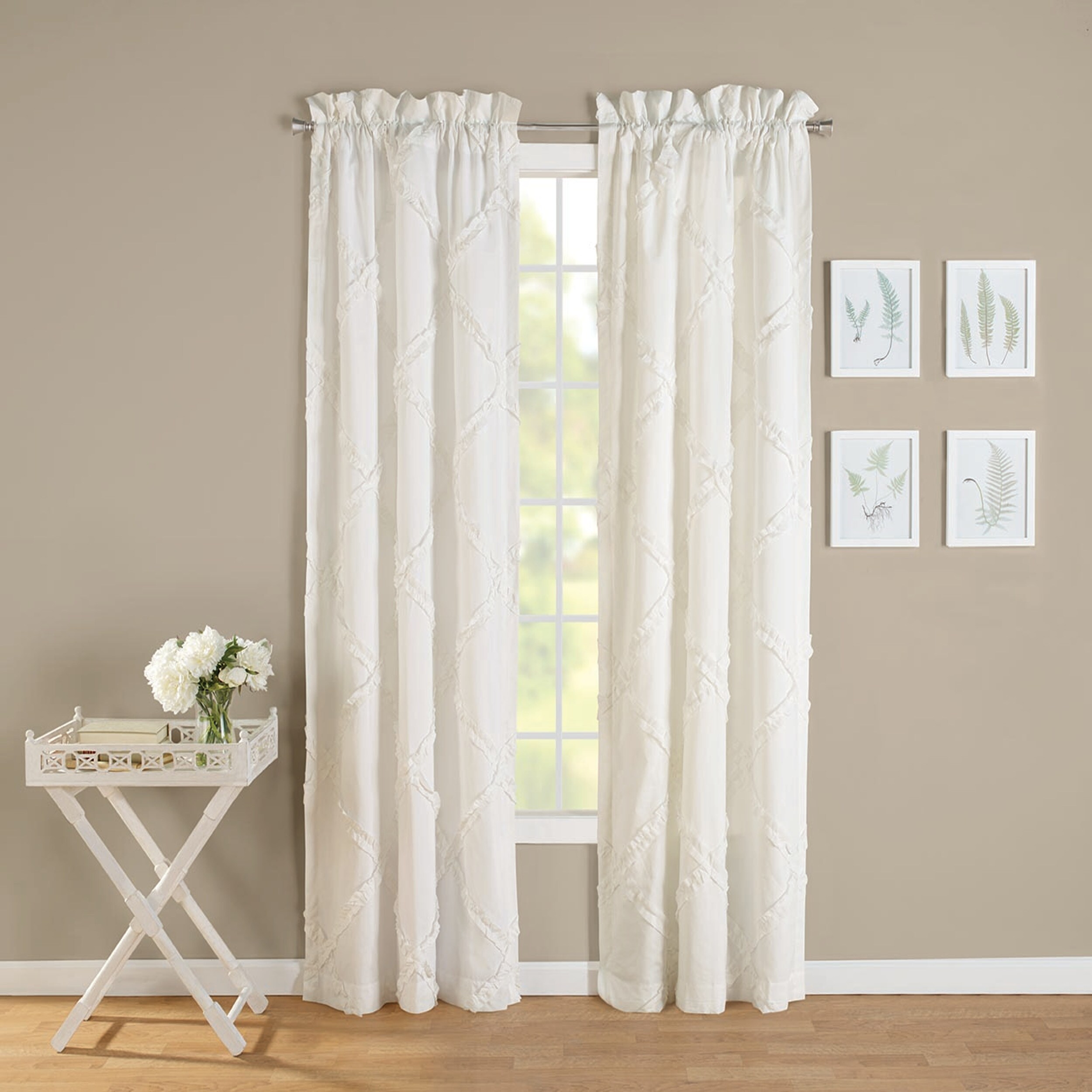Shop Laura Ashley Adelina Pole Top Drapes On Sale Free