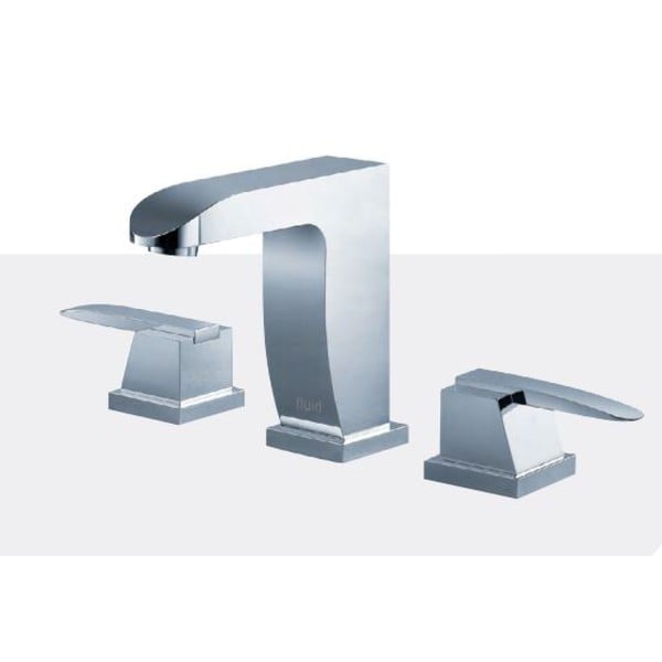 Dual Handle Lavatory Tap - F20006 - Chrome