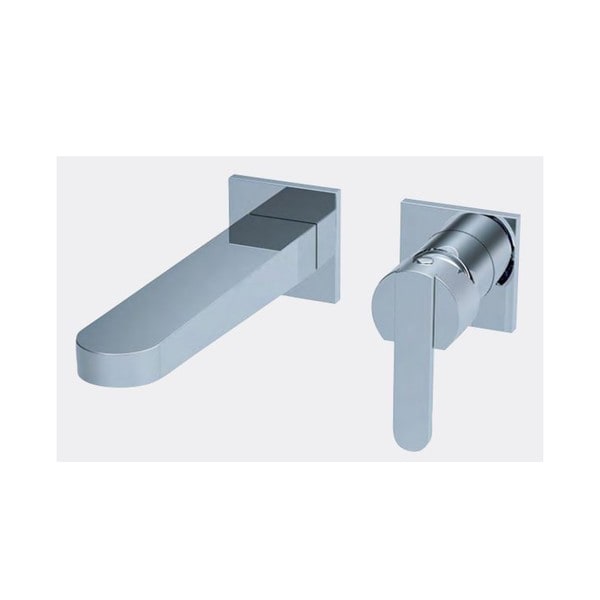 Wall Mounted Faucet Trim With Horizontal Rough-in Valve - F28008T - Chrome