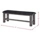 preview thumbnail 4 of 2, Picket House Furnishings Grayson Bench w. PU Padded Seat
