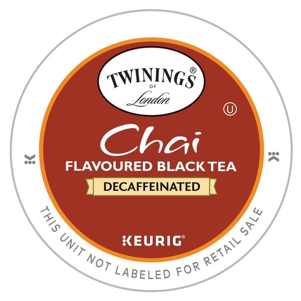Twinings of London Decaf Chai Tea K-Cup 24 Count