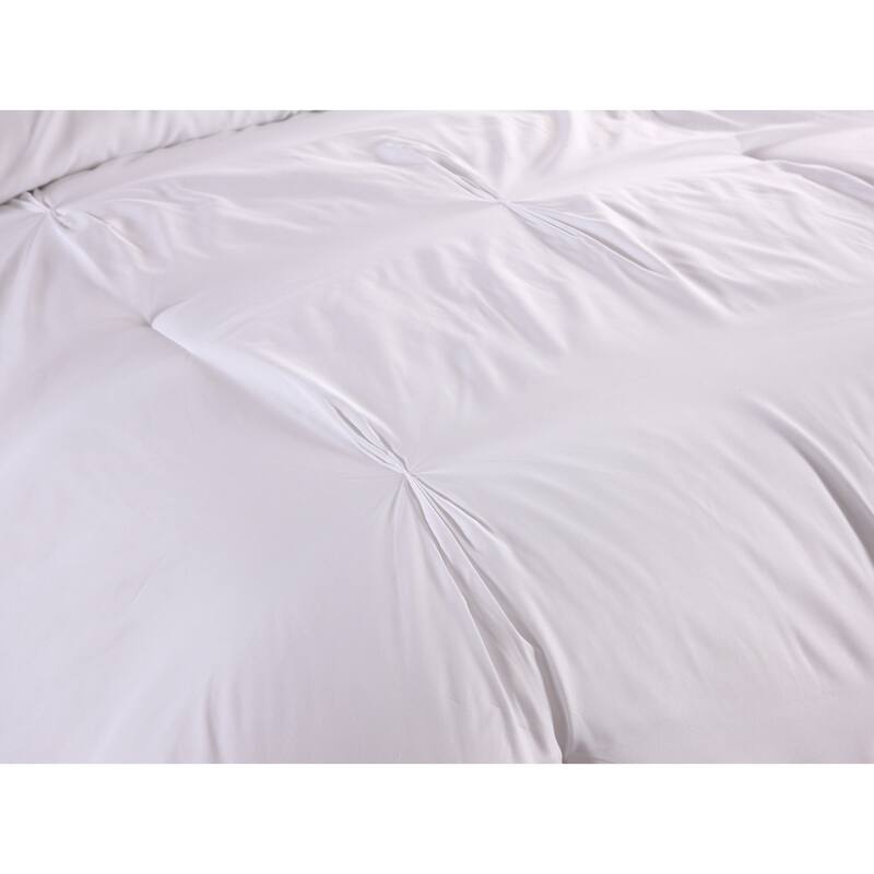 Lotus Home Pintuck Mini 3-piece Comforter Set