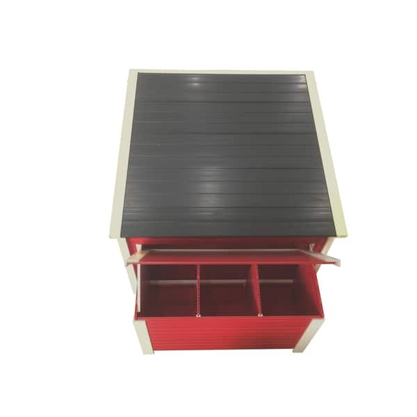 Shop New Age Pet Ecoflex Jumbo Fontana Chicken Barn In Red Free