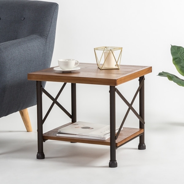 Shop Priage by Zinus Industrial Style Side Table - On Sale ...