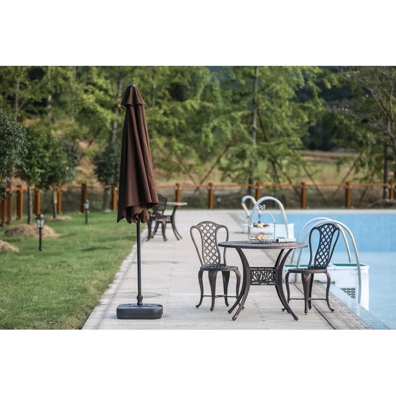 Shop Patio Festival 9 Ft Market Umbrella For Outdoor Patio Use Overstock 19808033