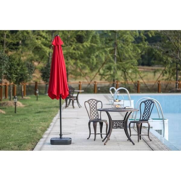 Shop Patio Festival 9 Ft Market Umbrella For Outdoor Patio Use Overstock 19808033