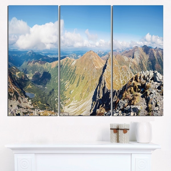 Ostry Rohac and Volovec at Tatras - Landscape Wall Art Canvas Print