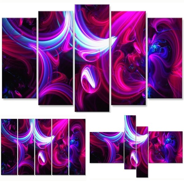 Purple Haze' Gallery-wrapped Canvas