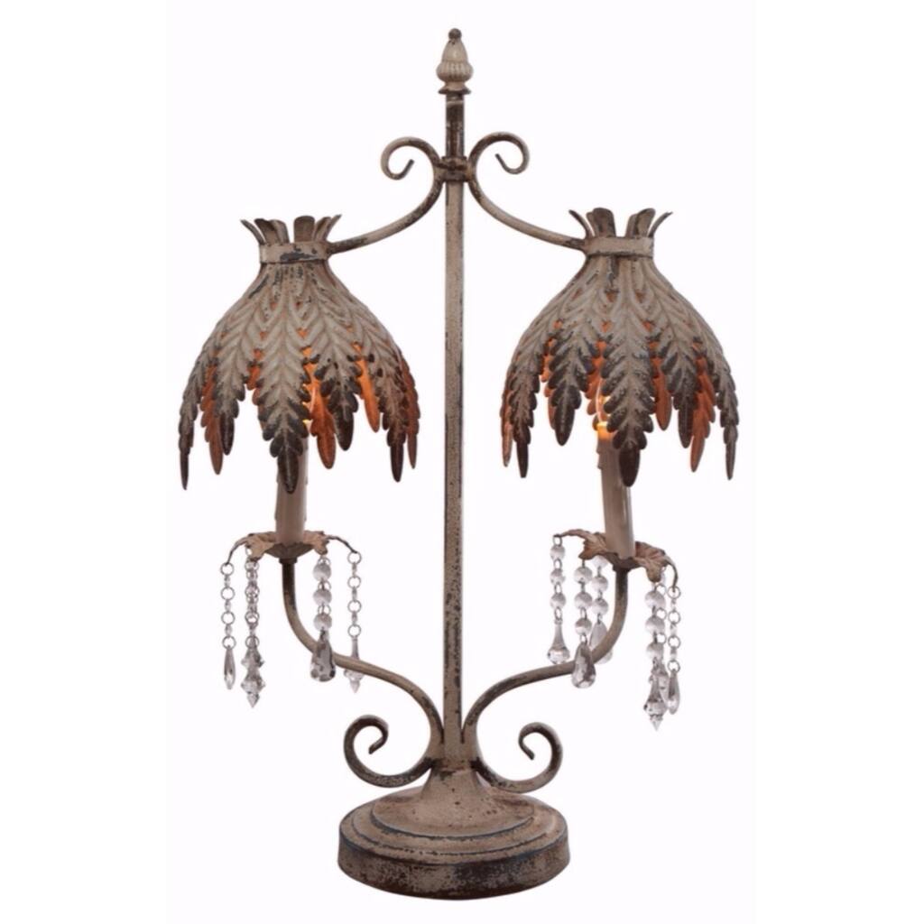 Urbanely Decorous Two Arm Table Lamp