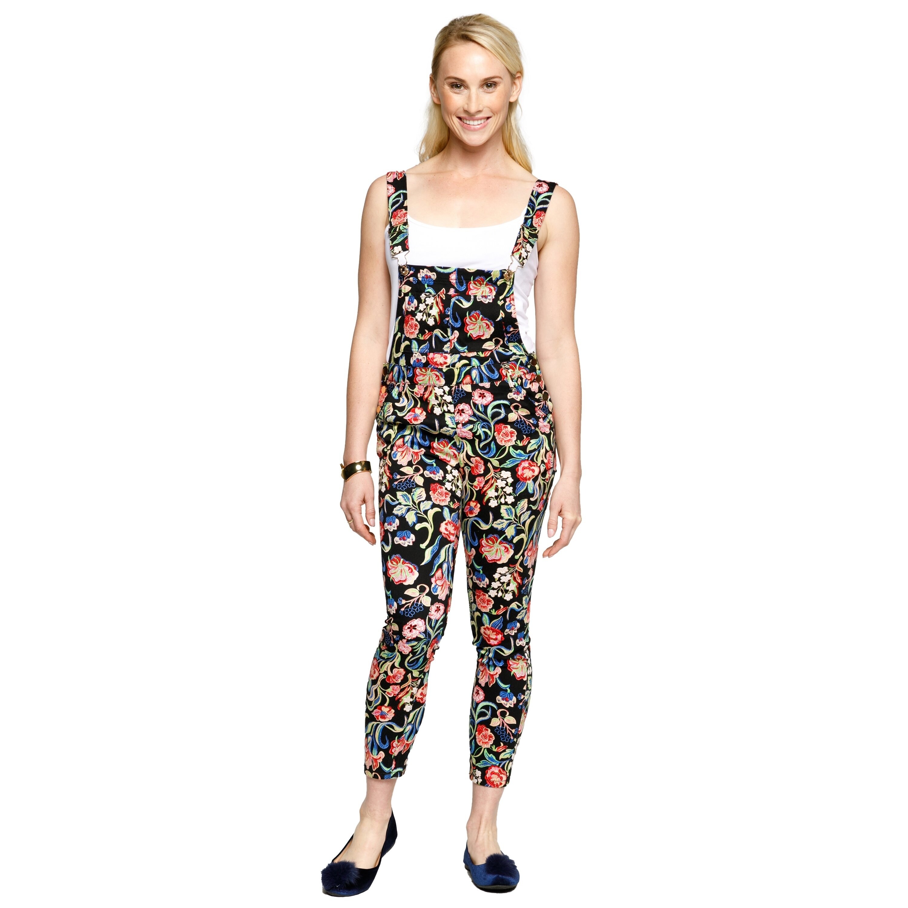 women's floral jumpsuits