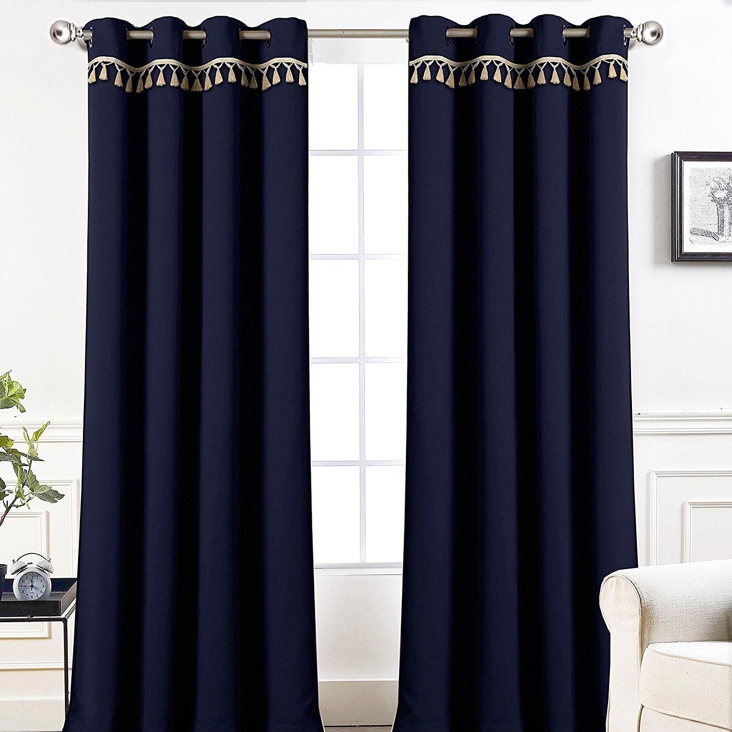 Shop Driftaway Darcy Trim Thermal Blackout Window Curtain Panel