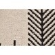 preview thumbnail 3 of 1, Grand Bazaar Bashia Black/ White Wool Rug - 2' x 3'