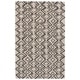 preview thumbnail 1 of 2, Grand Bazaar Fadden Charcoal/Taupe Wool Rug - 5' x 8'