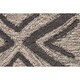 preview thumbnail 4 of 2, Grand Bazaar Fadden Charcoal/Taupe Wool Rug - 5' x 8'