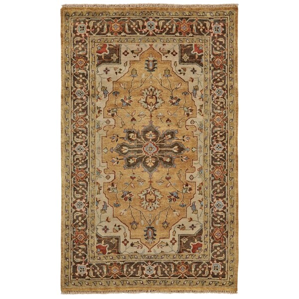 Shop Grand Bazaar Alden Collection Traditional Oriental Hand-knotted ...