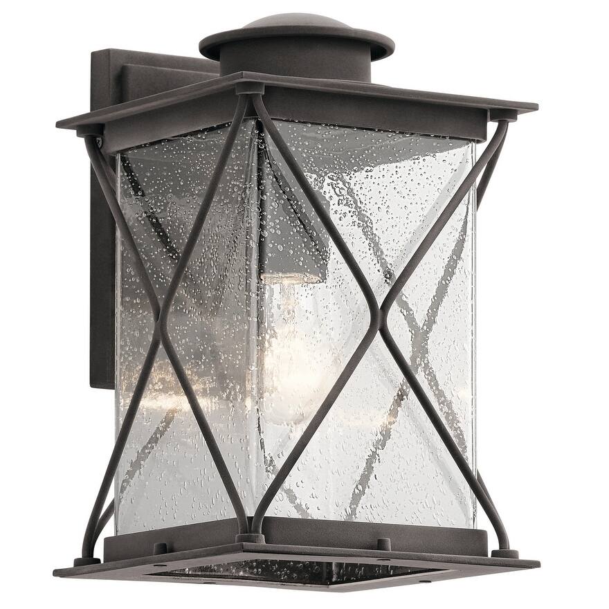Kichler Lighting Argyle Collection 1-light Weathered Zinc Outdoor Wall Lantern