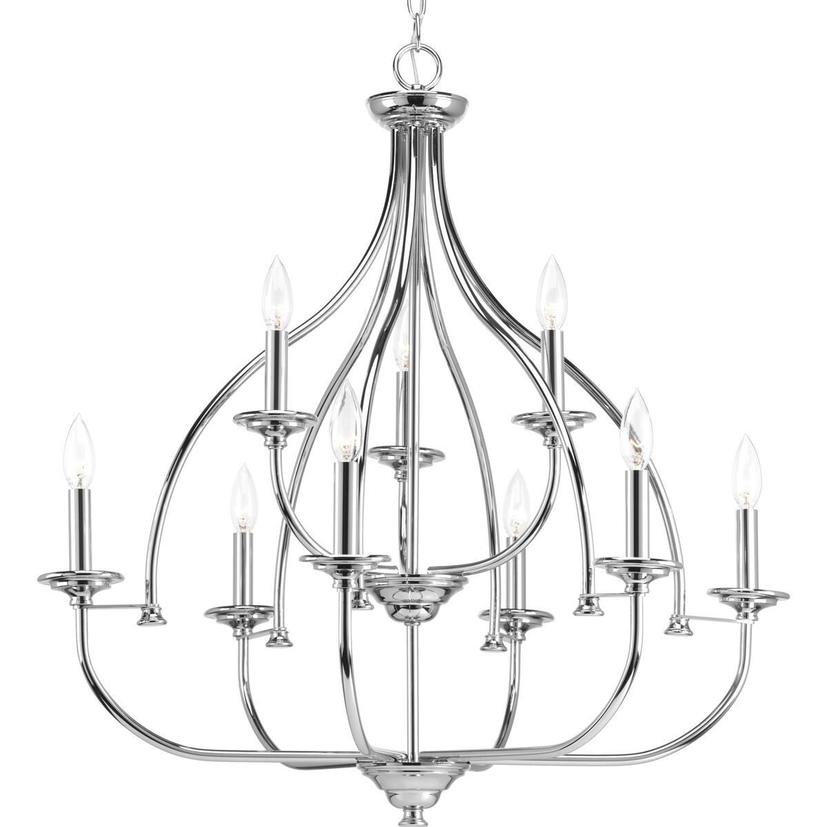 Tinsley Nine-Light Chandelier - N/A - Chandeliers For Bedrooms by Overstock.com