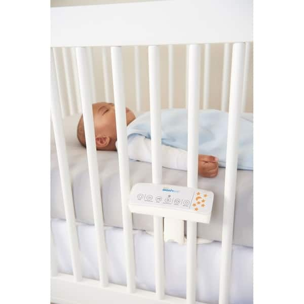 Shop Halo Snoozypod Vibrating Bedtime Soother In White Overstock