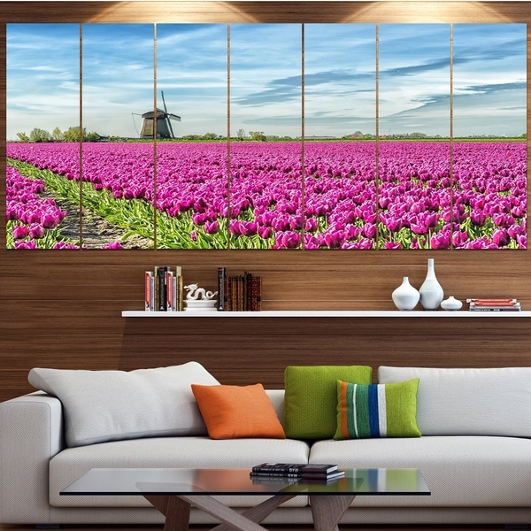 Designart 'Traditional Holland Countryside' Landscape Wall Art on Canvas