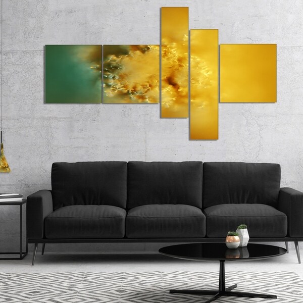 Designart '3D Prickly Digital Illustration' Abstract Canvas Art Print