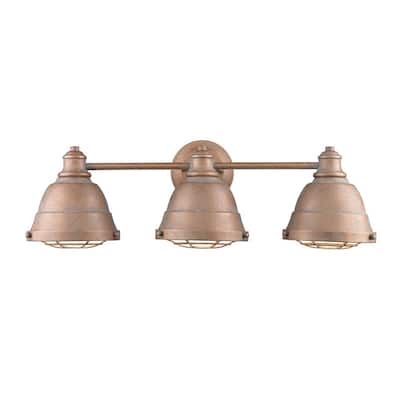 Golden Lighting's Bartlett CP 3 Light Bath Vanity