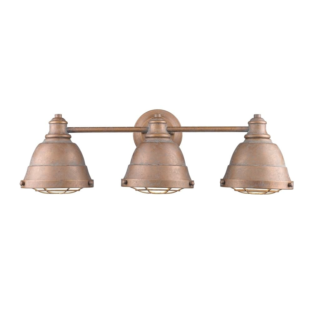 Golden Lighting's Bartlett CP 3 Light Bath Vanity