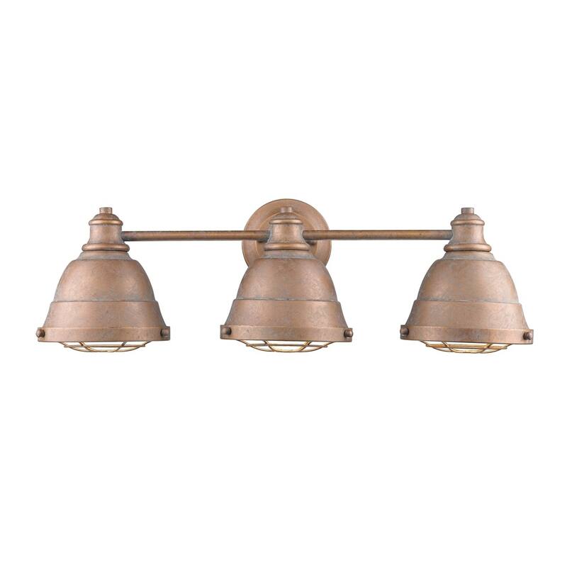 Golden Lighting's Bartlett CP 3 Light Bath Vanity