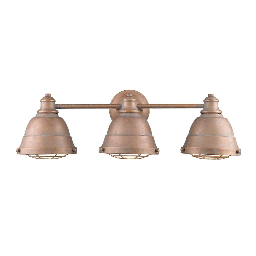 Golden Lighting's Bartlett CP 3 Light Bath Vanity