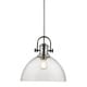 preview thumbnail 1 of 2, Carbon Loft Barton 1-light Pendant