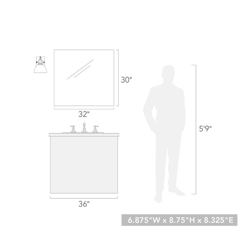 Carbon Loft Barton 1-light Bath Vanity