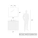 preview thumbnail 2 of 2, Carbon Loft Barton 2-light Urban Bath Vanity