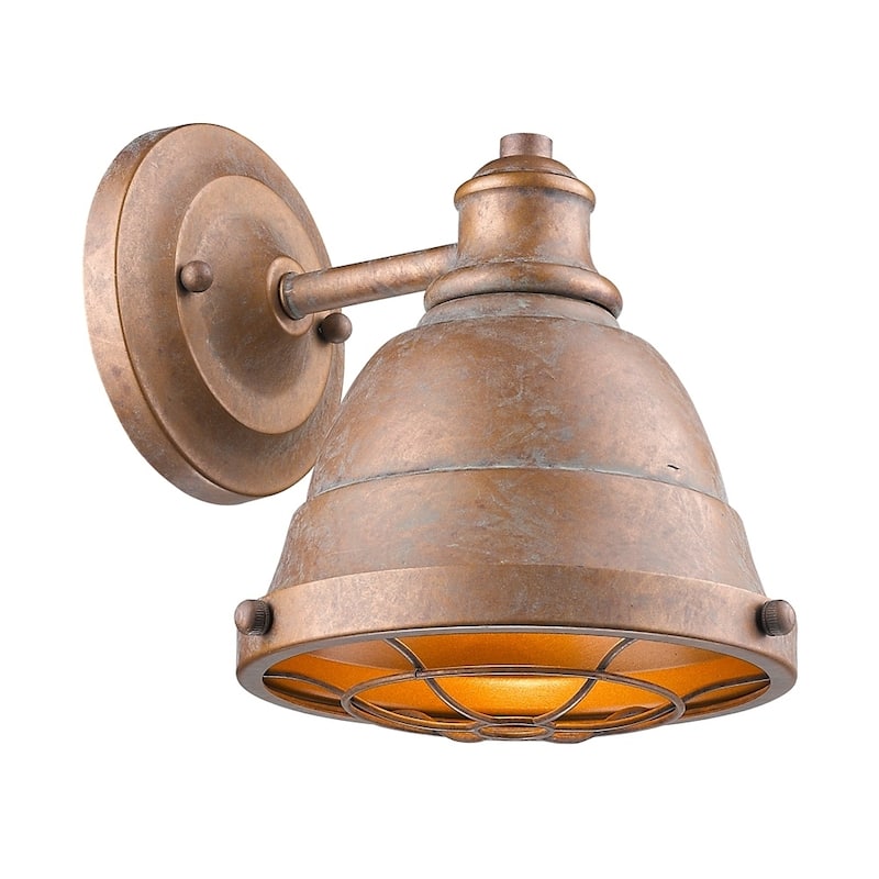 Golden Lighting's Bartlett CP 1 Light Bath Vanity