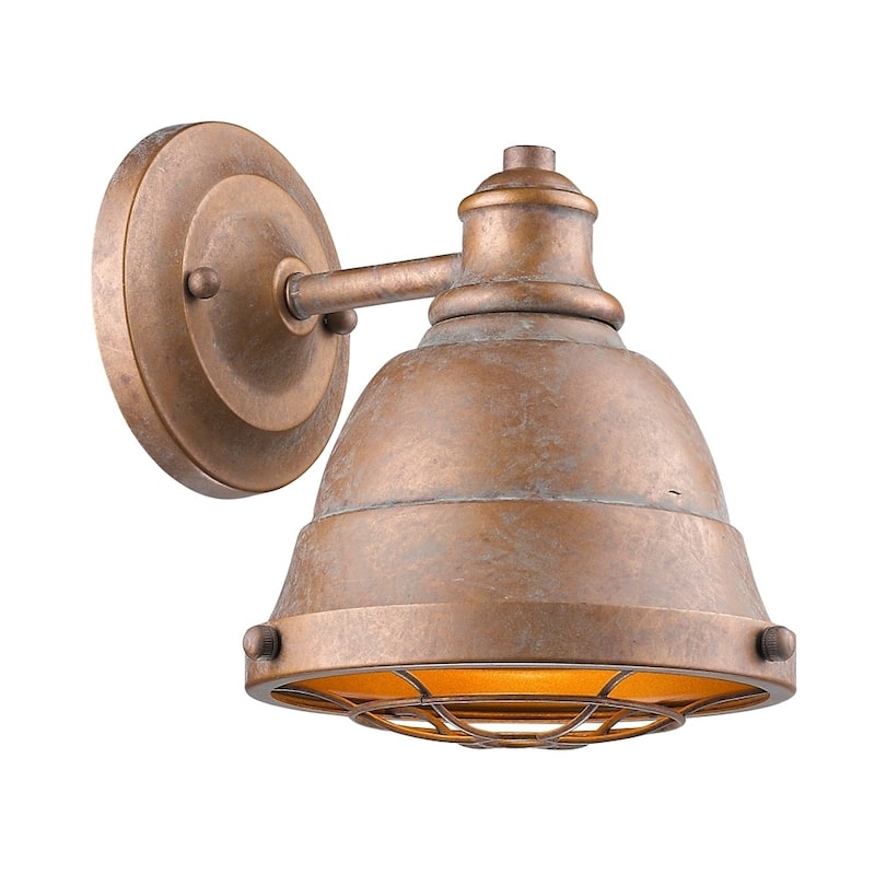 Golden Lighting's Bartlett CP 1 Light Bath Vanity