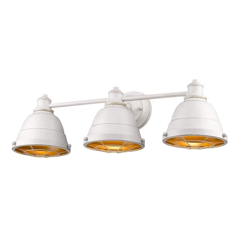 Golden Lighting's Bartlett FW 3 Light Bath Vanity #7312-BA3 FW