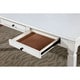preview thumbnail 4 of 7, Furniture of America Timm Contemporary White 66-inch Dining Table