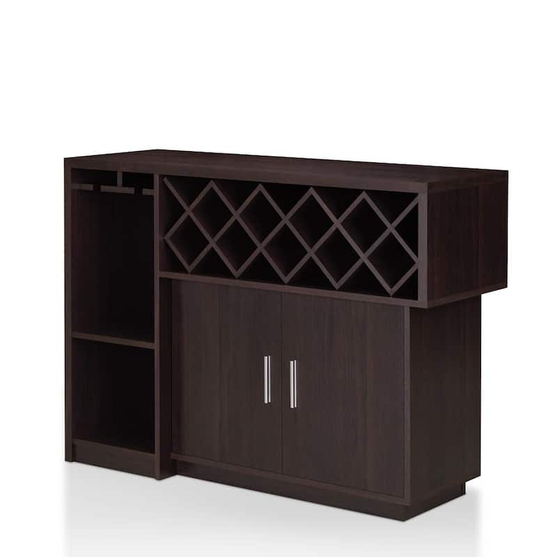 Furniture of America Leo Modern Brown 46-inch Multi-storage Buffet