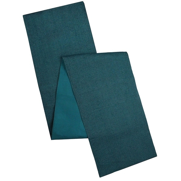 Cotton Craft Solid Color Jute Table Runner Teal 13x108 Free Cotton Craft Solid Color Jute Table Runner Teal 13x108