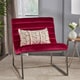 preview thumbnail 2 of 15, Raoul Parisian Modern Velvet Sofa Chair by Christopher Knight Home