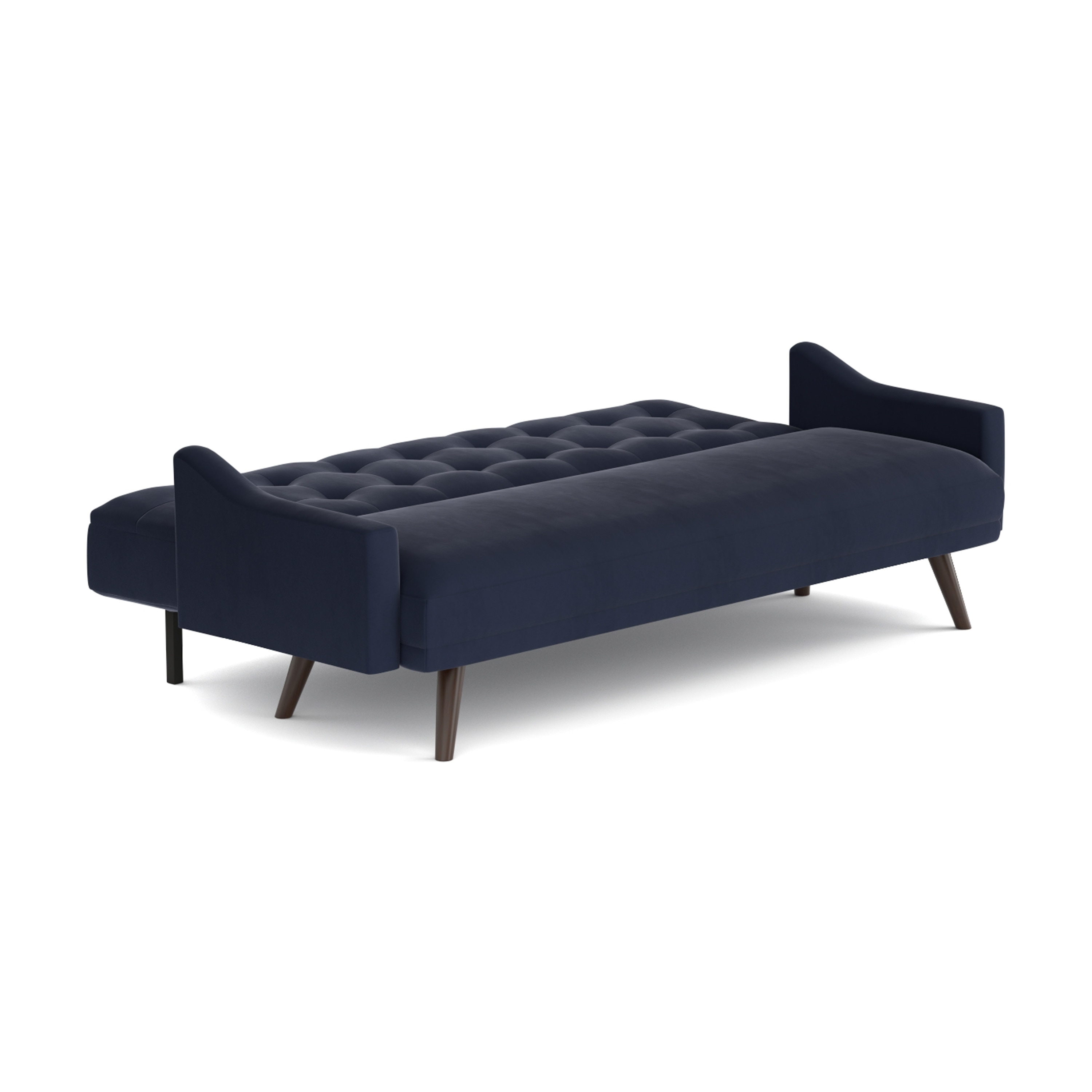 Navy Blue Velvet Sleeper Sofa - Home Ideas