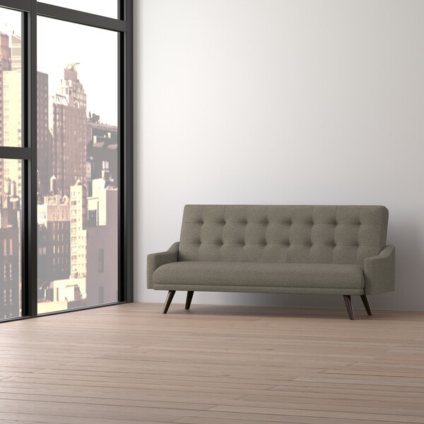 Handy Living Olney Click Clack Brown Futon Sleeper Sofa Handy Living Olney Click Clack Brown Futon Sleeper Sofa