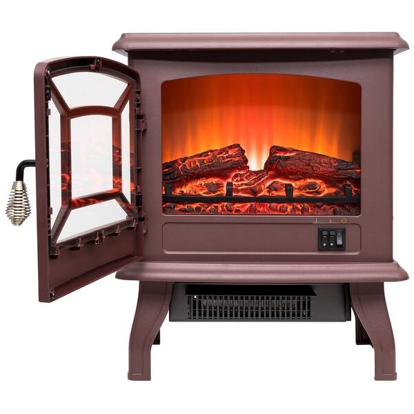 Shop Akdy Fp0079 17 Freestanding Portable Electric Fireplace 2