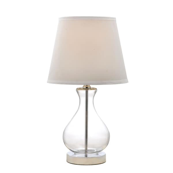 Catalina Lighting Rylan 18 Inch Teardrop Gl Table Lamp With Catalina Lighting Rylan 18 Inch Teardrop Gl Table Lamp With White Fabric Shade 19896
