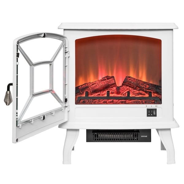 Fireplaces Stoves Fireplaces 20 White Freestanding Portable