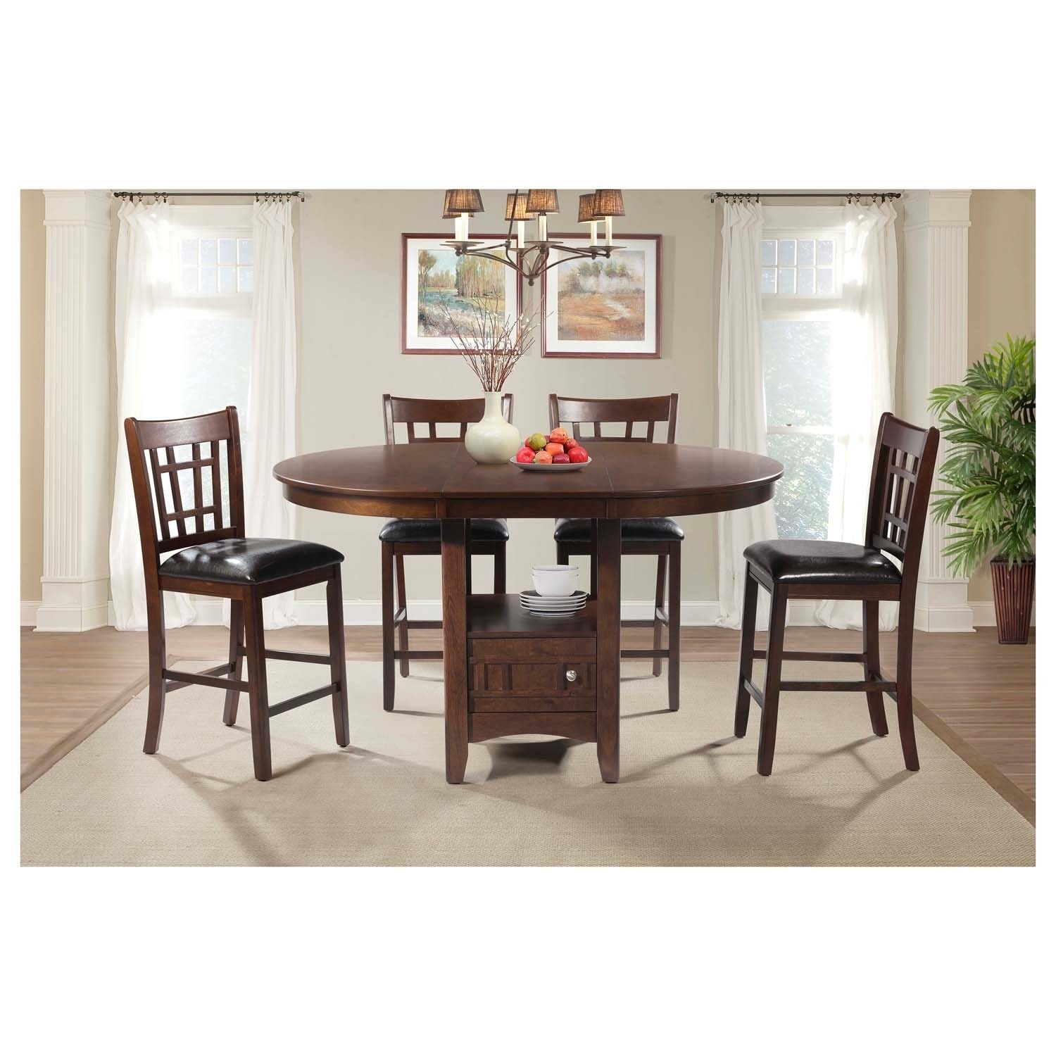 Picket house furnishings discount liam round dining table